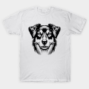 The Watchful Eyes of a Noble Dog T-Shirt